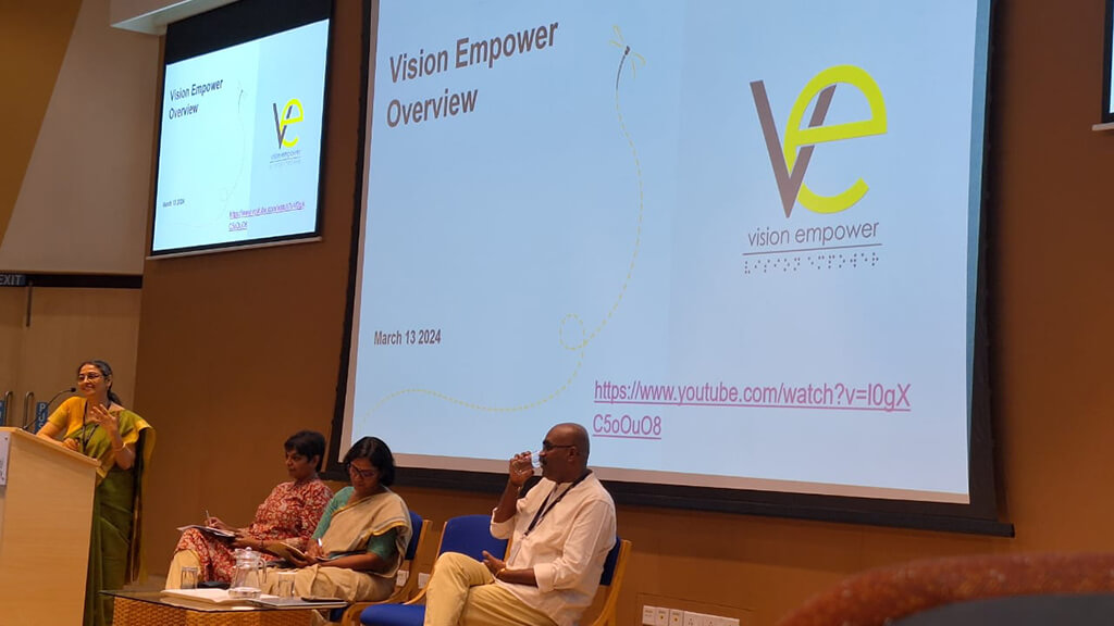 Supriya Dey Represents VE in a Panel Discussion on Inclusive Education